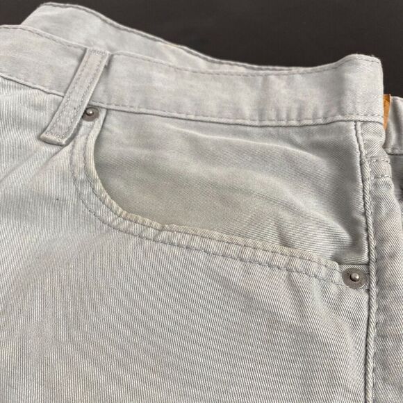 Levis 508 Jeans Mens 38 x 32 Gray Pants Regular Taper Casual Comfort‎ Used - Picture 15 of 16